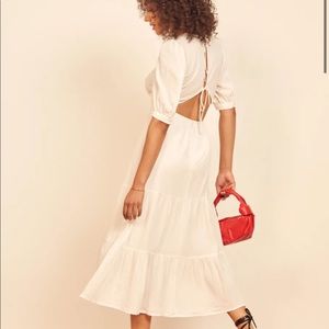 White Maxi Reformation Dress size 4 - NWT